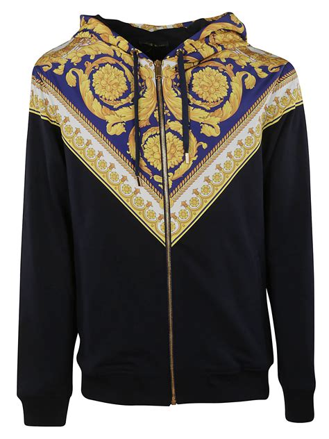 sweater versace hombre|versace barocco hoodie.